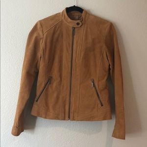 Bernardo Tan Suede Jacket